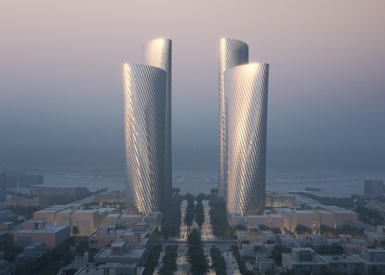 Foster+Partners построят в Катаре небоскребы площадью больше миллиона квадратных метров