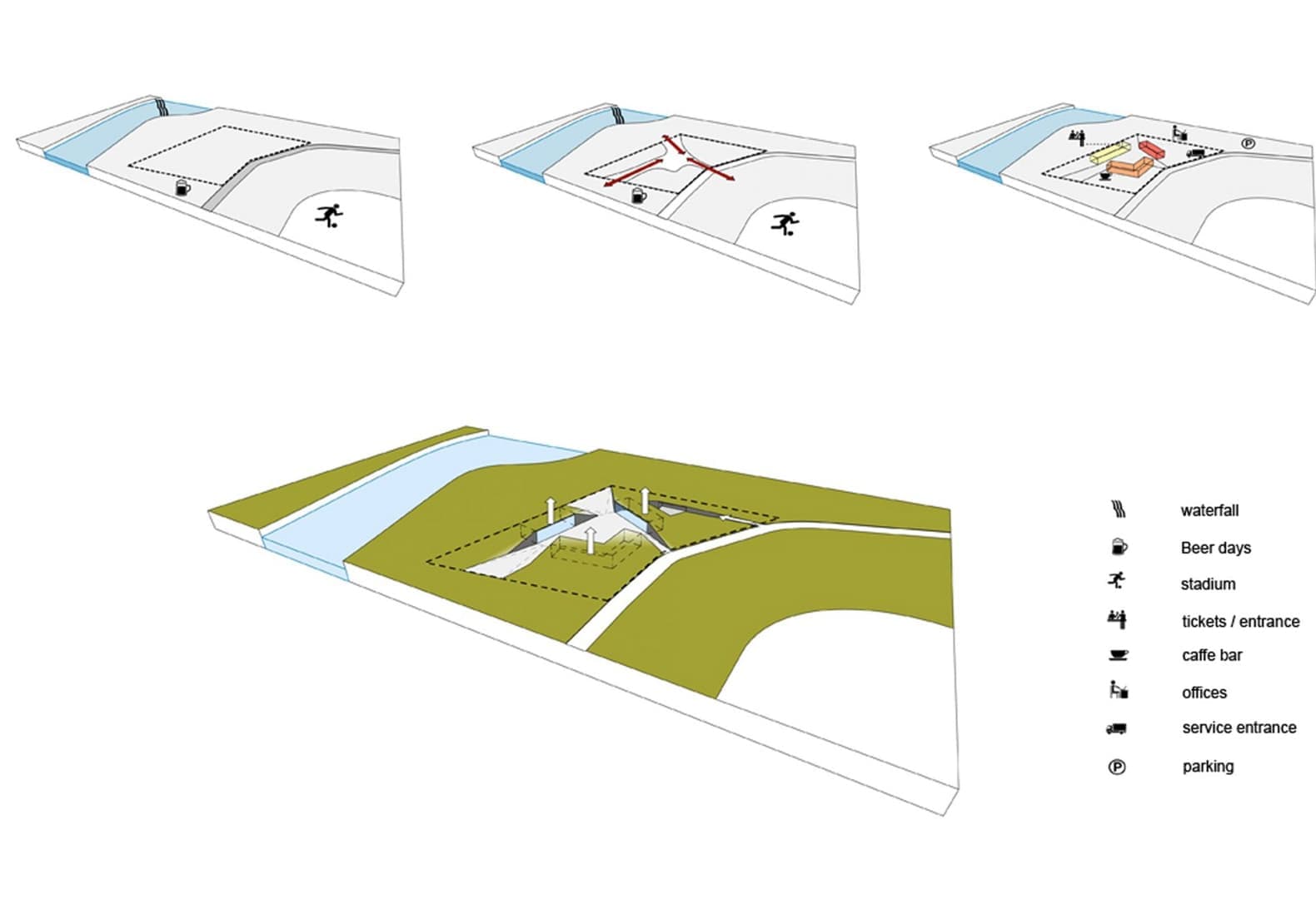 Пресноводный аквариум и музей реки в Карловаце. Концепт
