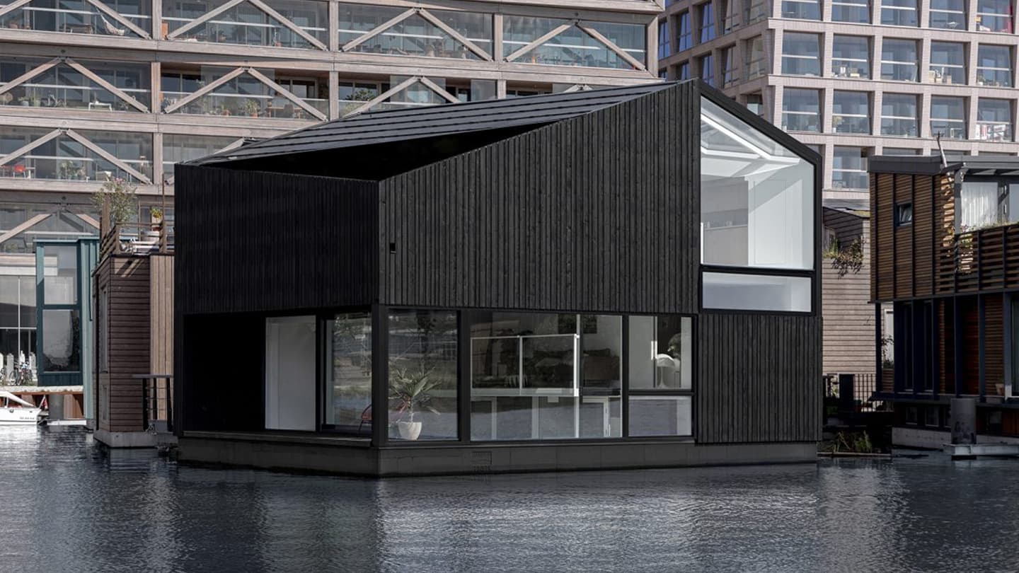 Schoonschip: экологичный жилой район на воде