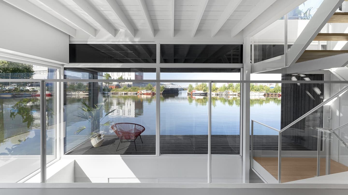 Schoonschip: экологичный жилой район на воде