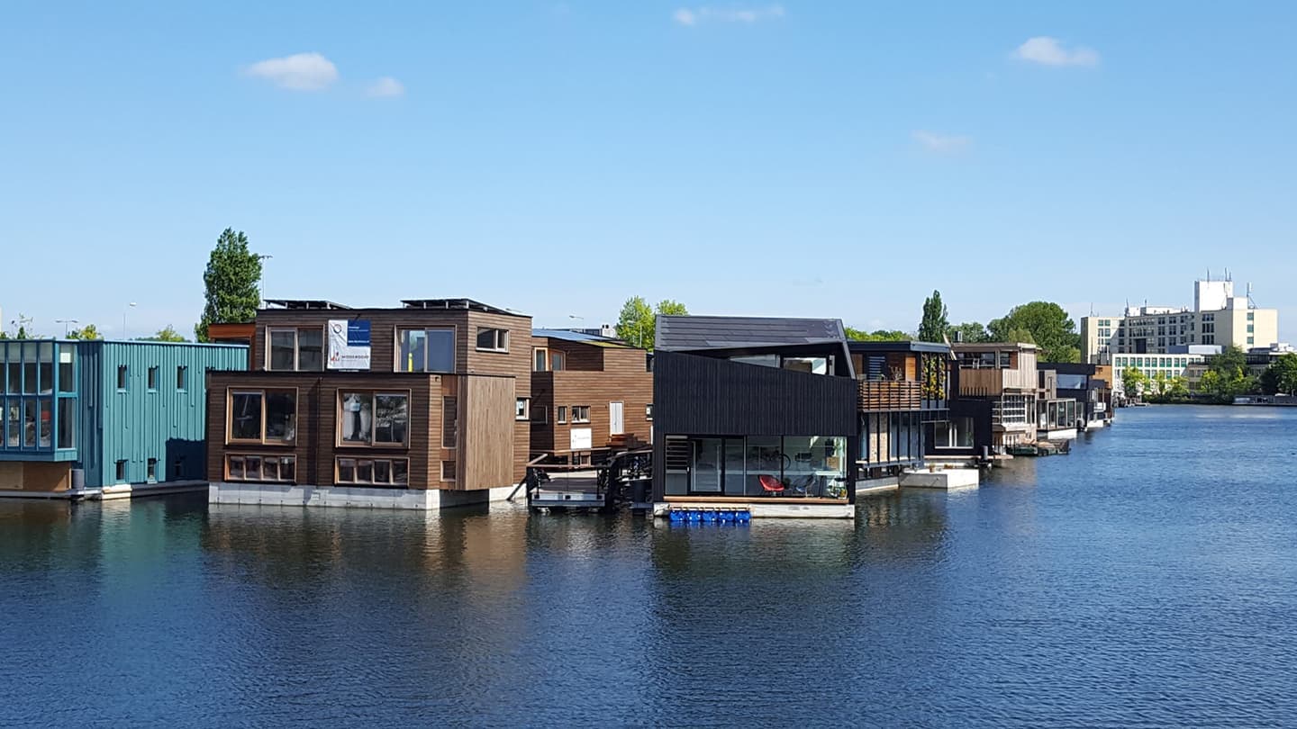 Schoonschip: экологичный жилой район на воде