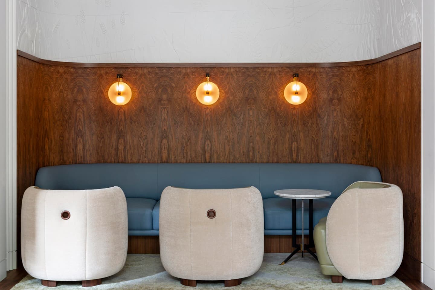 Гламурный ар-деко в лондонском баре — проект Bryan O’Sullivan Studio