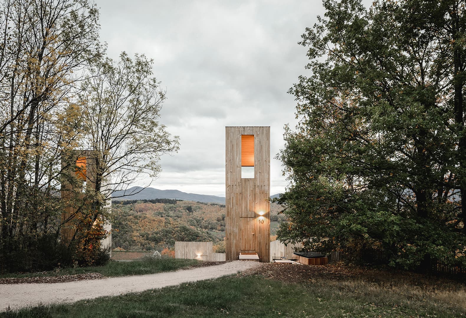 Пейзажный отель 48° Nord во Франции