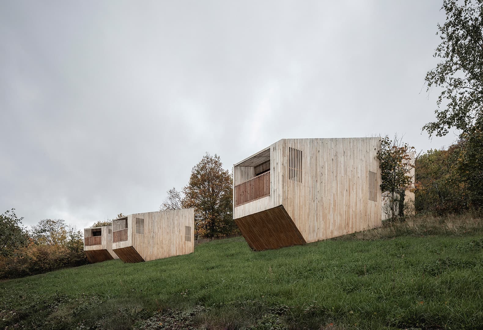 Пейзажный отель 48° Nord во Франции