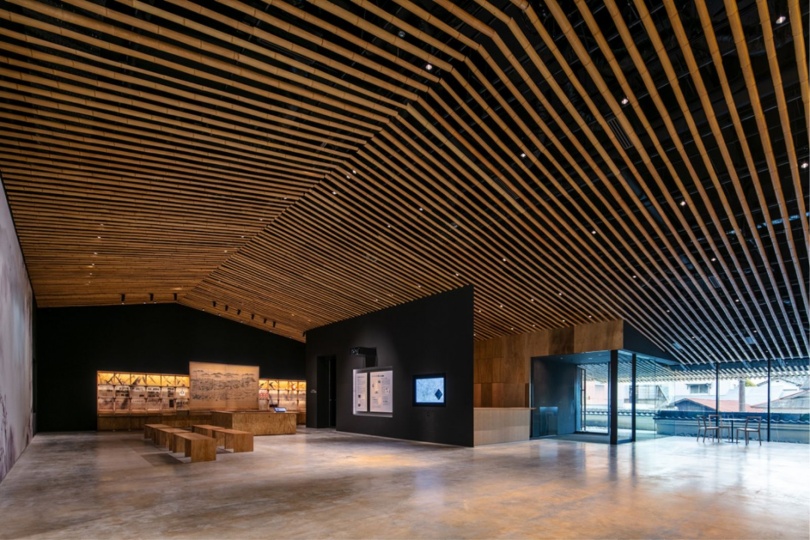 Kengo Kuma & Associates построили музей истории и культуры в Такете, Япония