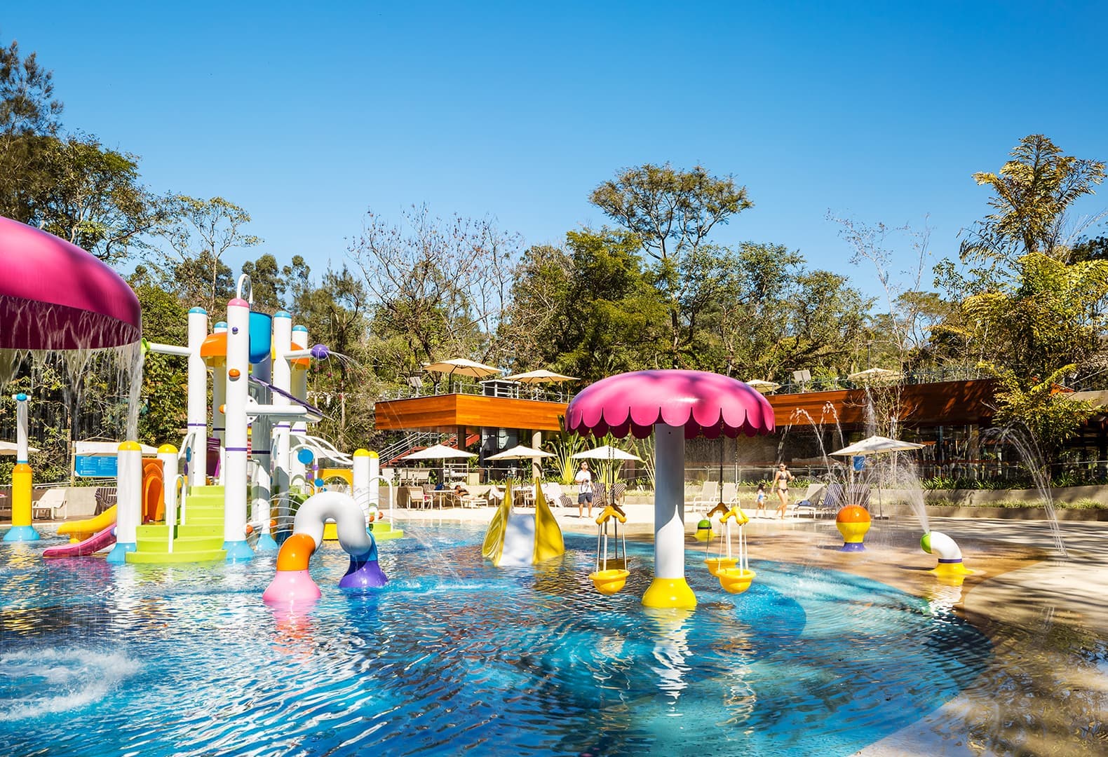 Рекреационная экосистема в Grande Hotel Senac São Pedro. Фото: Anna Mello