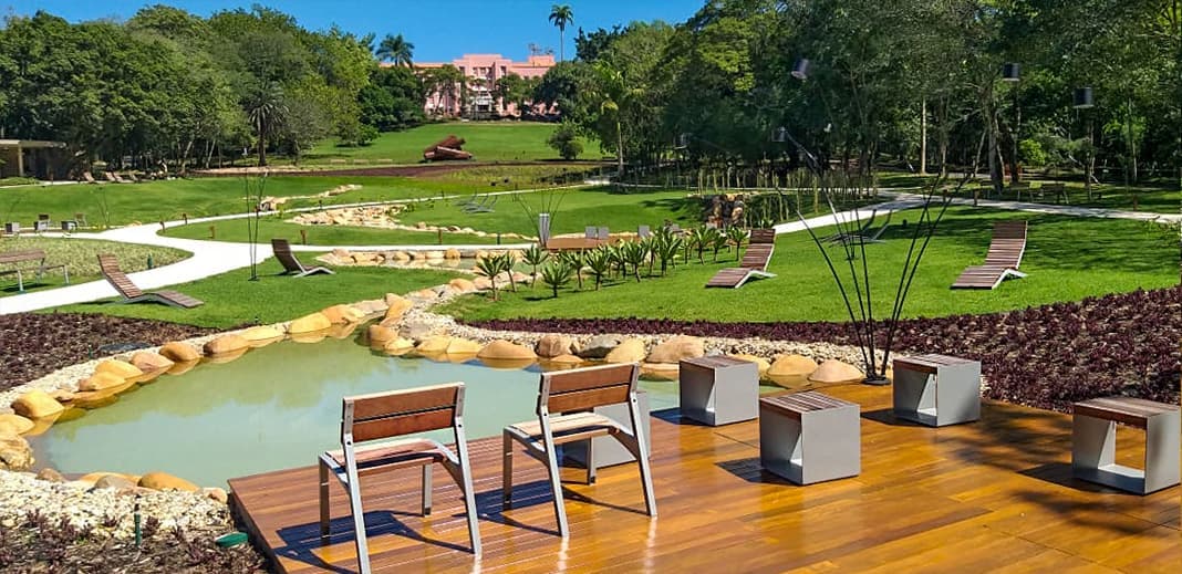 Рекреационная экосистема в Grande Hotel Senac São Pedro. Фото: Anna Mello