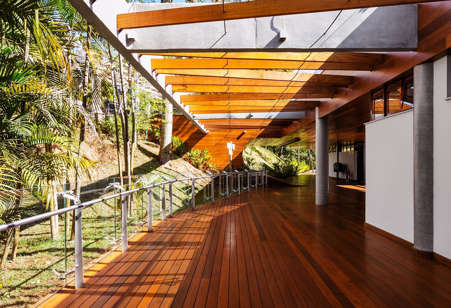 Рекреационная экосистема в Grande Hotel Senac São Pedro. Фото: Anna Mello