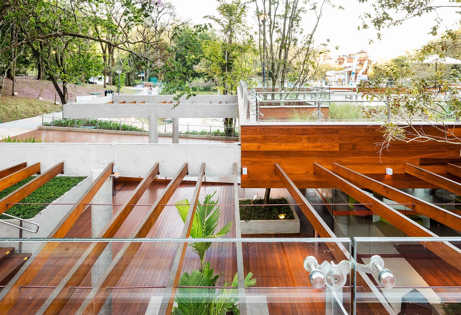 Рекреационная экосистема в Grande Hotel Senac São Pedro. Фото: Anna Mello