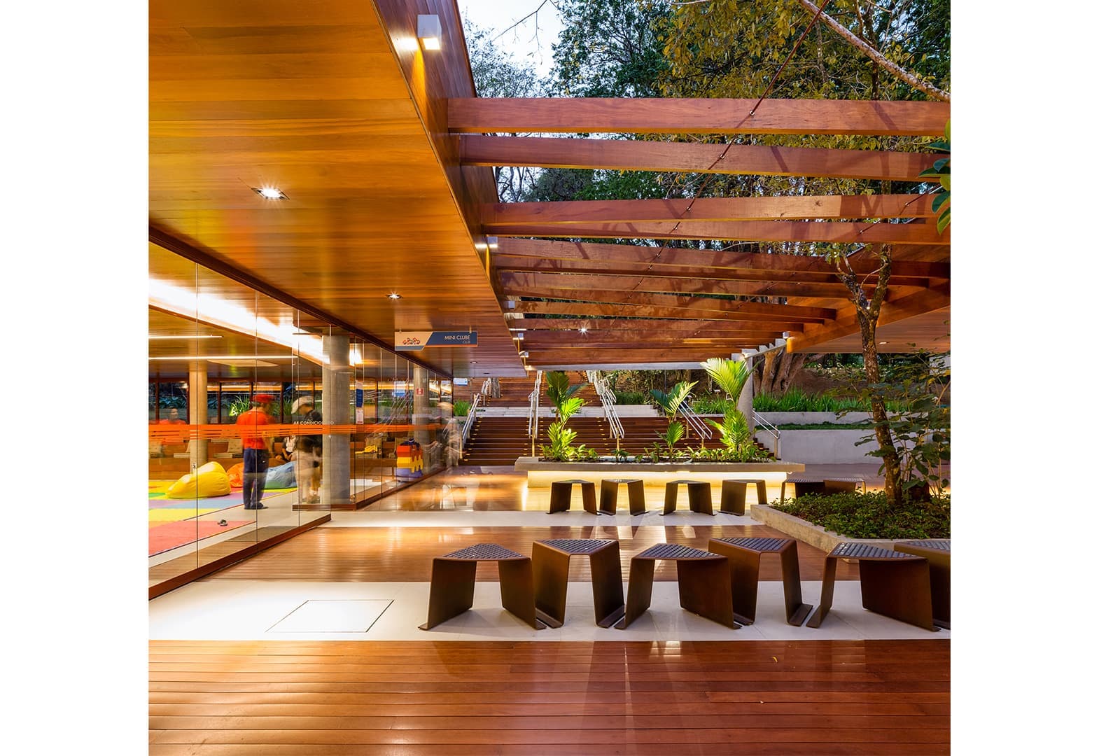 Рекреационная экосистема в Grande Hotel Senac São Pedro. Фото: Anna Mello