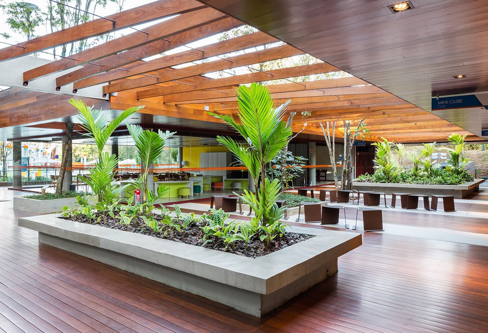 Рекреационная экосистема в Grande Hotel Senac São Pedro. Фото: Anna Mello