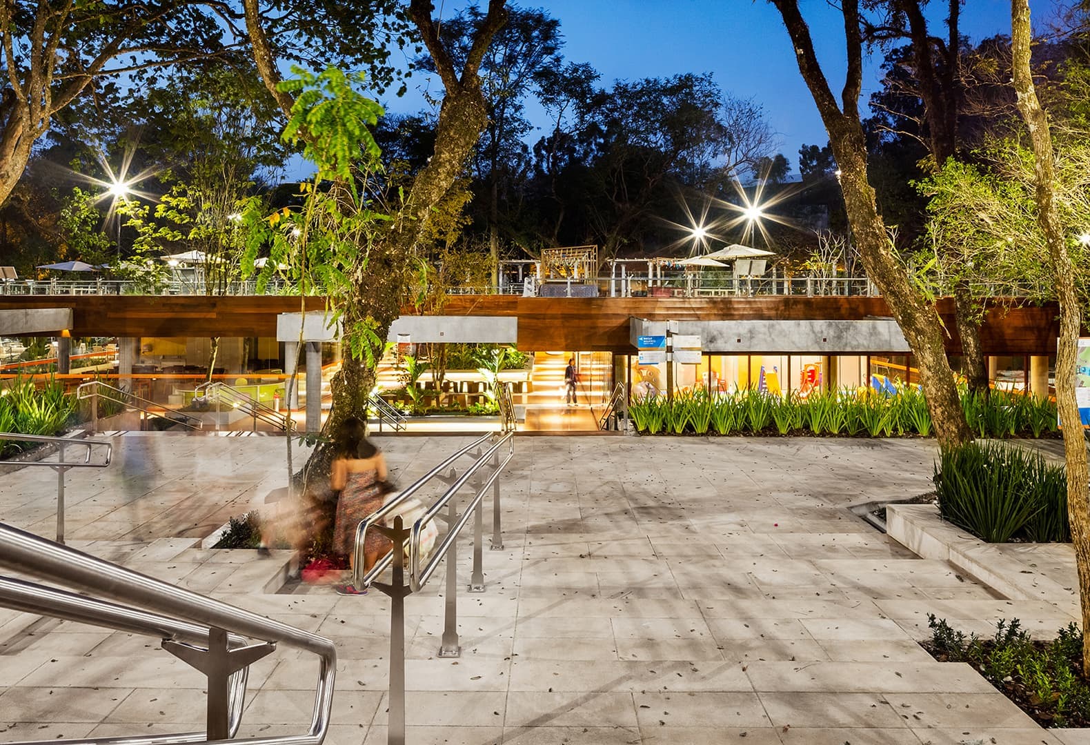 Рекреационная экосистема в Grande Hotel Senac São Pedro. Фото: Anna Mello