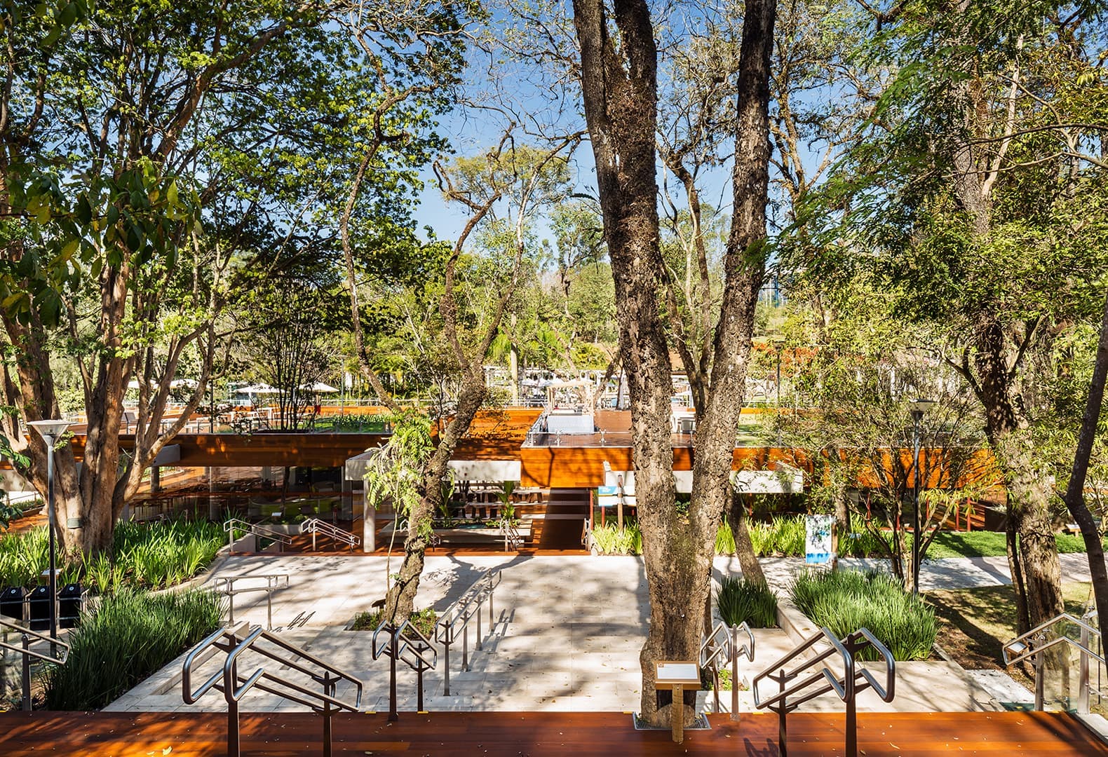 Рекреационная экосистема в Grande Hotel Senac São Pedro. Фото: Anna Mello