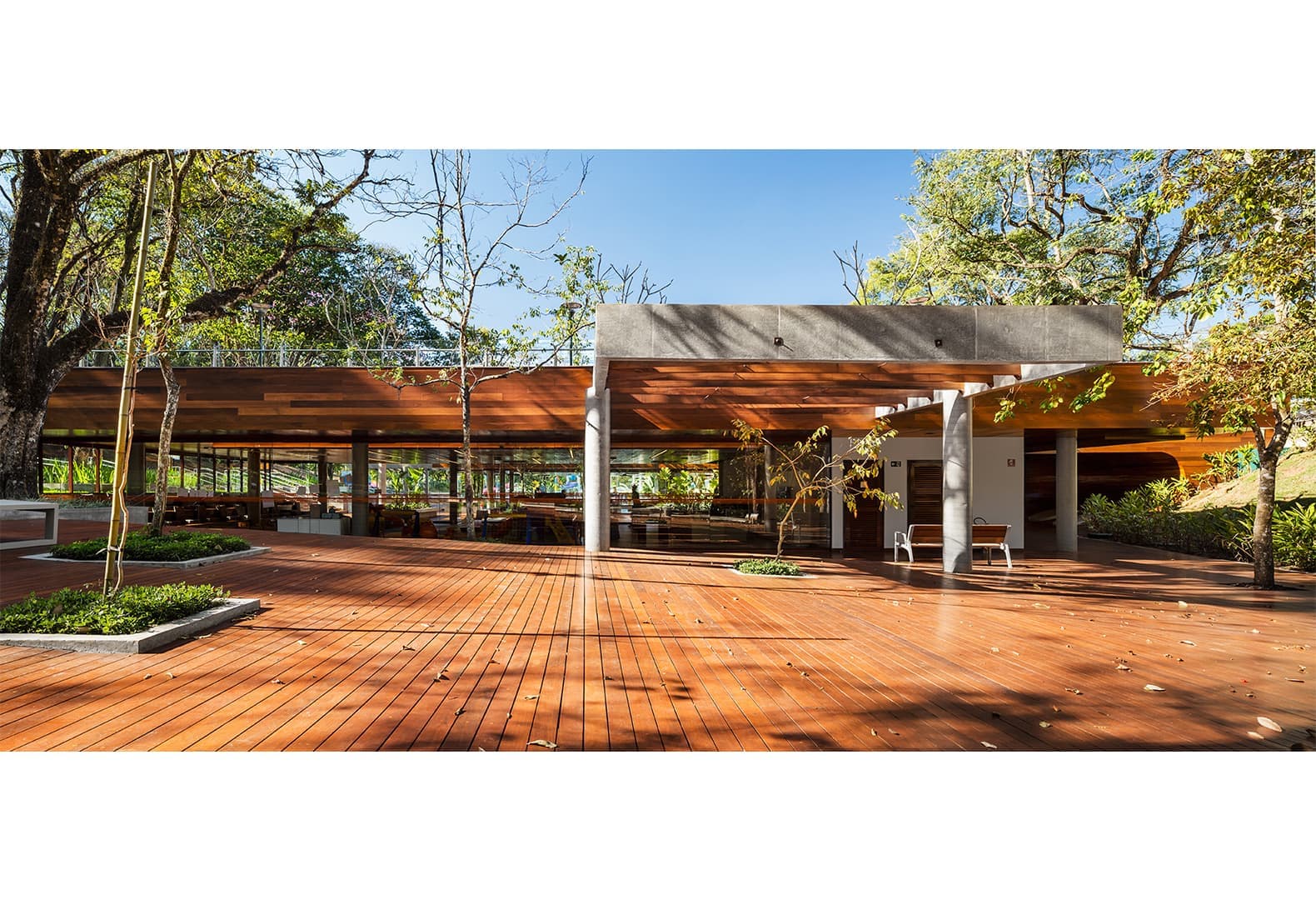 Рекреационная экосистема в Grande Hotel Senac São Pedro. Фото: Anna Mello