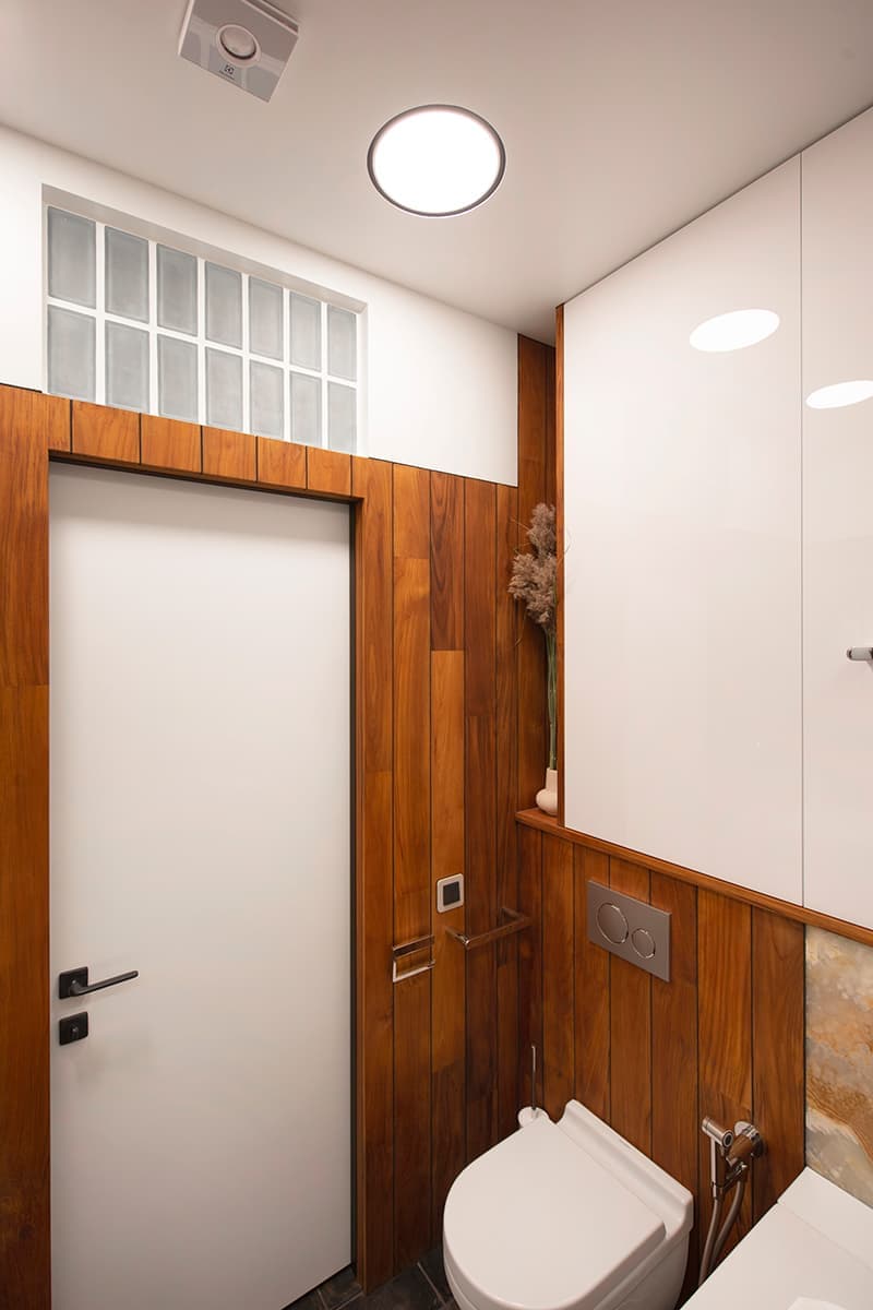 Московская квартира с интерьером каюты первого класса — проект MOBA