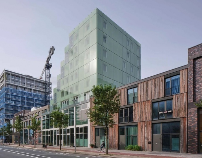 Завершено строительство высокоэнергоэффективного жилого комплекса в Амстердаме