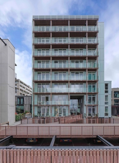 Завершено строительство высокоэнергоэффективного жилого комплекса в Амстердаме
