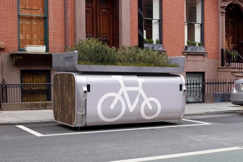 Инновационная парковка для велосипедов