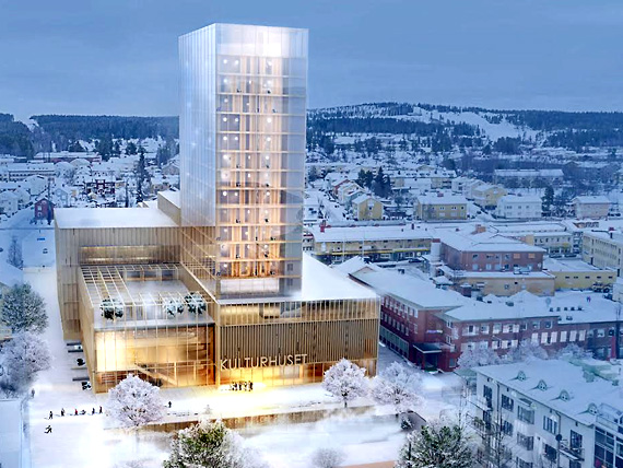 В Швеции появится деревянный небоскреб
