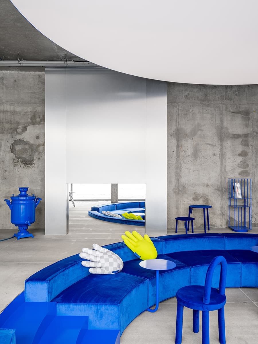 Многофункциональное пространство с бутиком, кафе и офисом – московский шоурум Crosby Studios