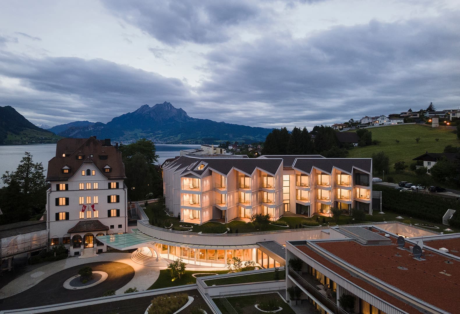 Chenot Palace Weggis Health Wellness Hotel. Фото: Roberto Pellegrini