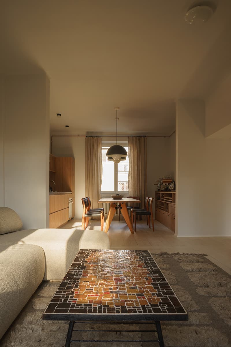 Квартира в Варшаве с дизайнерскими деталями пражского метро – проект студии Loft Kolasiński