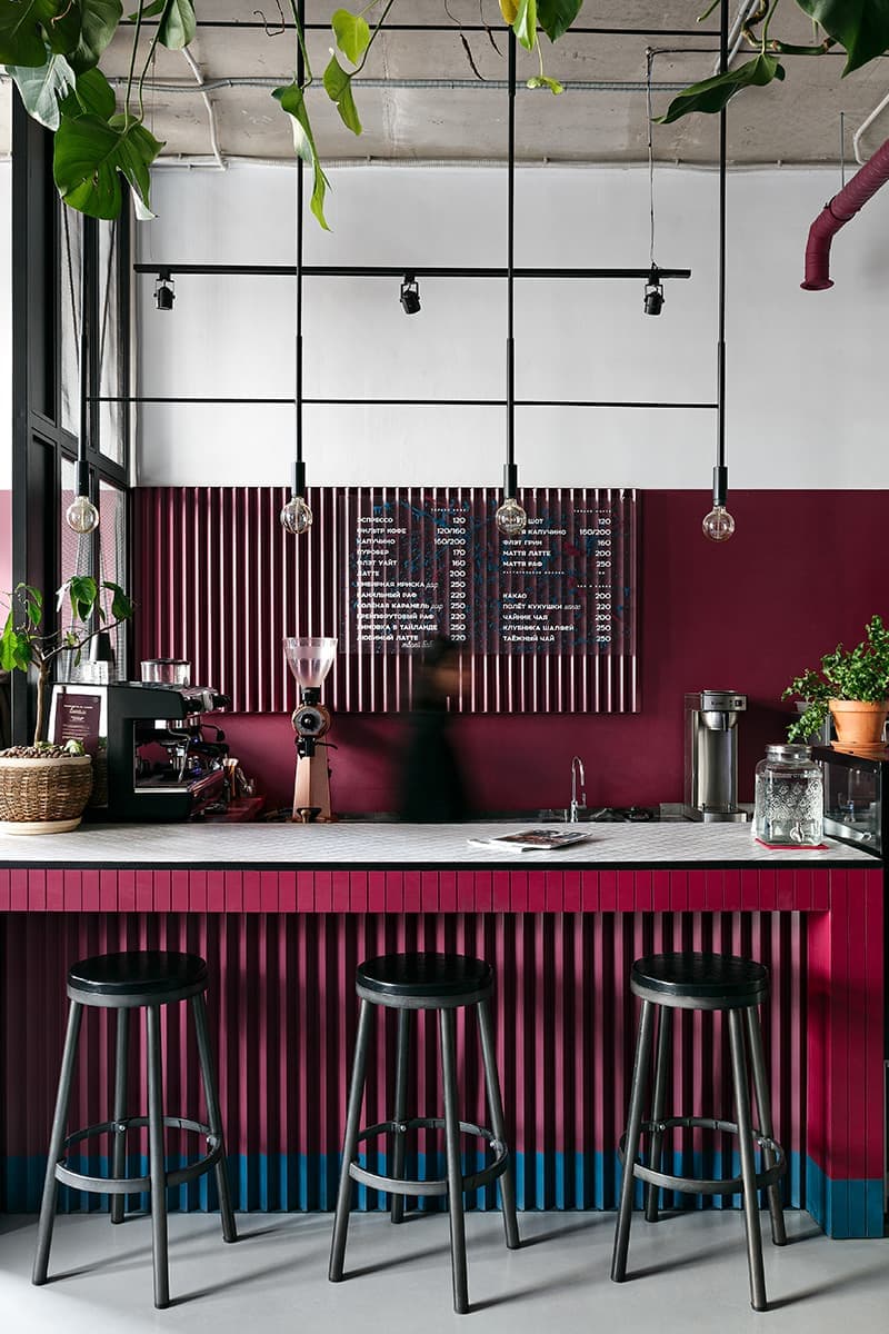 Кофейня с граффити и антикварным декором – проект дизайнера Инги Харисовой