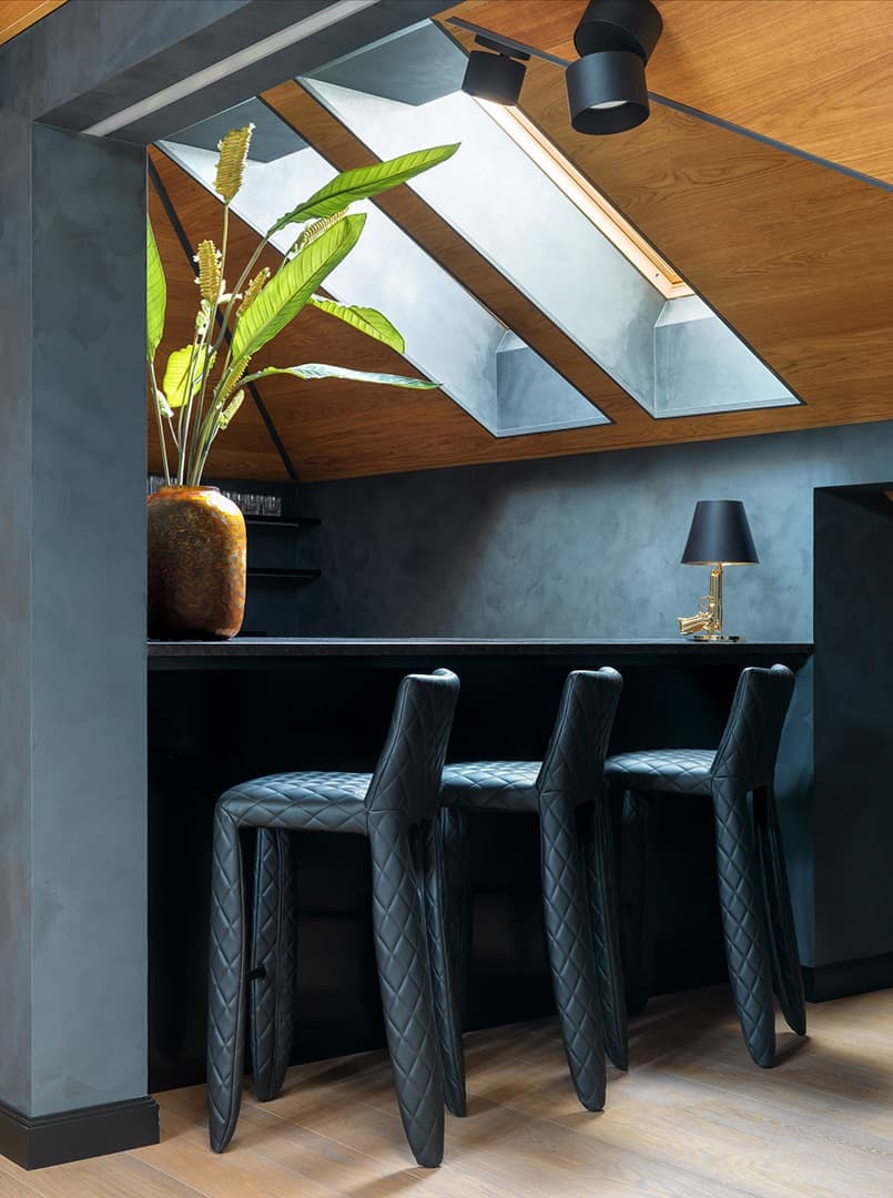 Стулья Monster, Moooi. Дом в Мэдисон-парке. Дизайн: Ab-architects