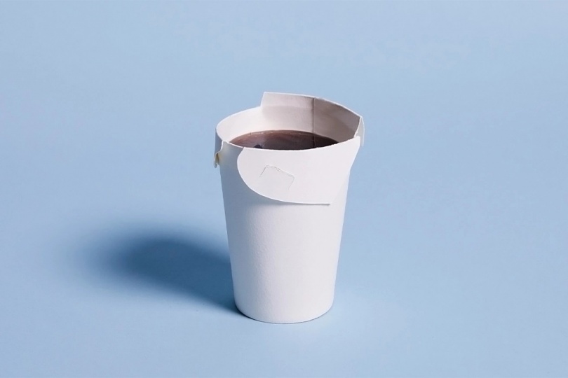 Экологичная и эргономичная чашка для кофе take away