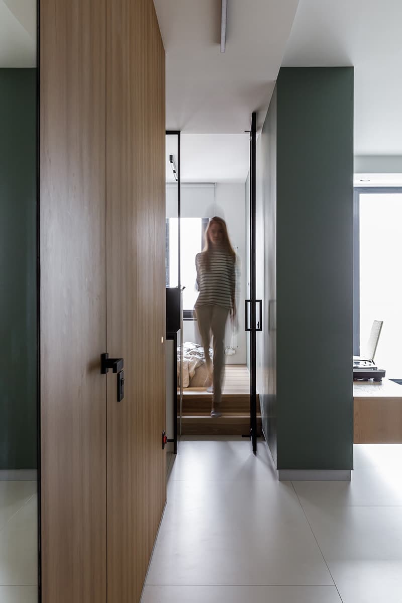 Небольшая квартира с архитектурными акцентами в Ростове-на-Дону – проект студии Makedesign