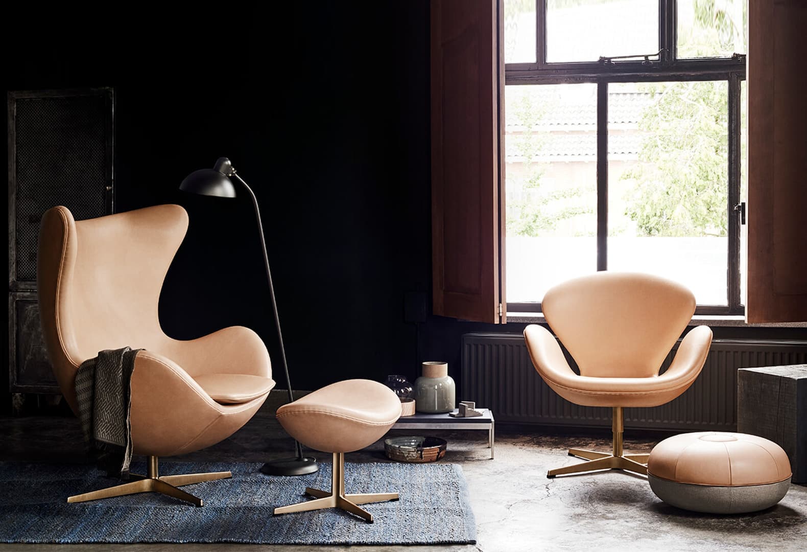 Кресло Egg. Арне Якобсен