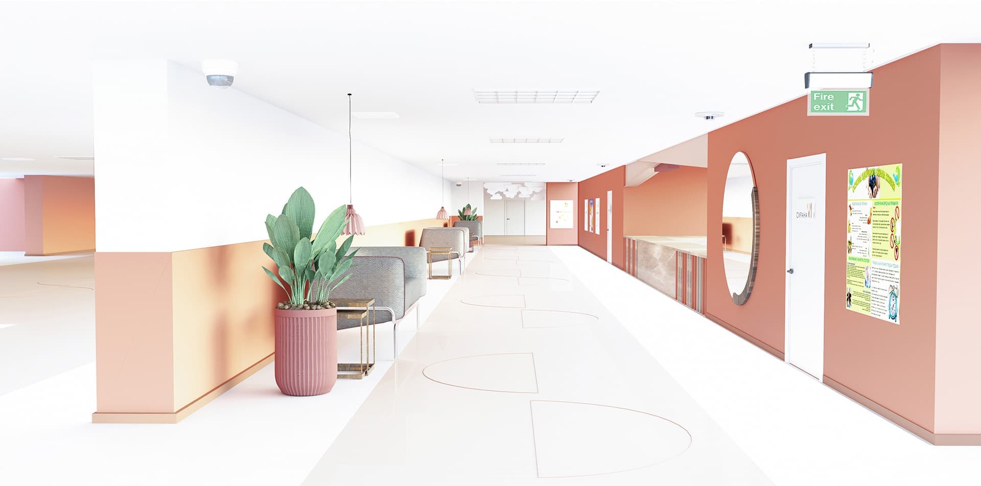 Победители Дизайн-Дебют 2020: Дизайн-проект детской поликлиники, Алина Сефербекова