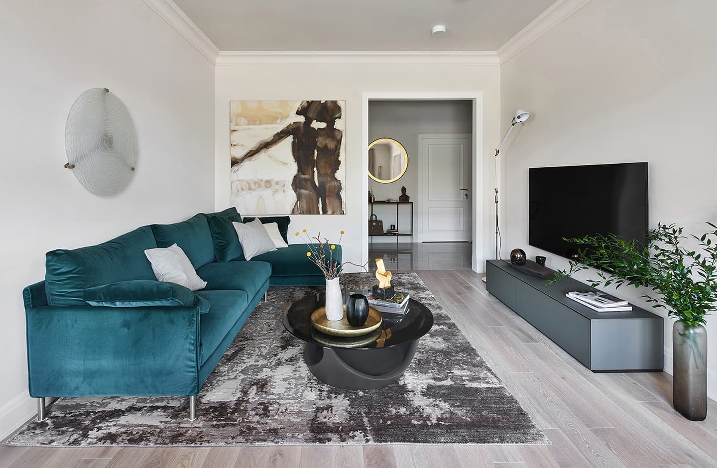 Квартира рядом с Таврическим парком – проект студии Ирины Акименковой