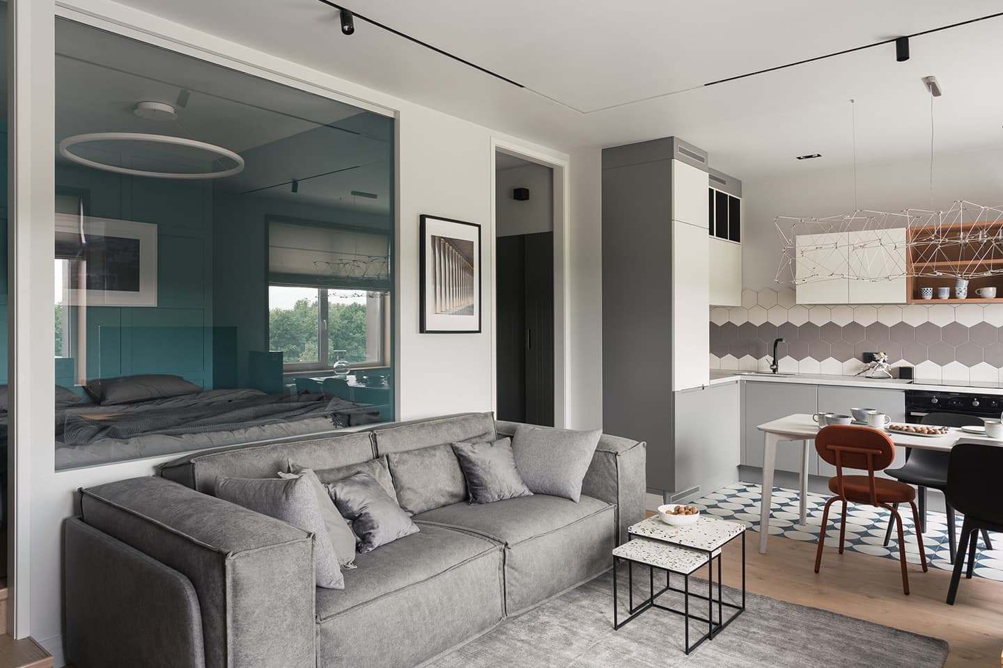 Небольшая квартира с зонированием – проект студии CHI DESIGN
