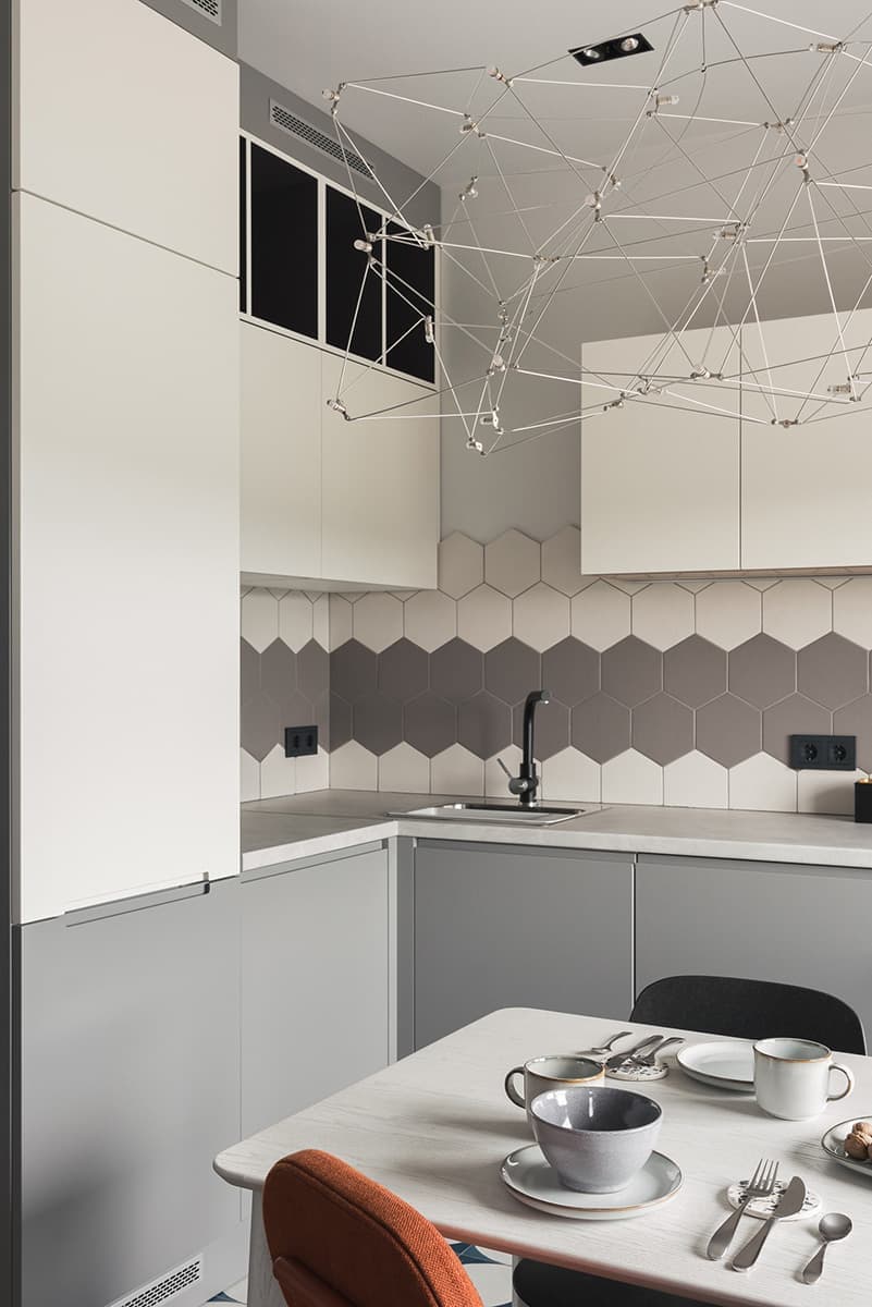 Небольшая квартира с зонированием – проект студии CHI DESIGN