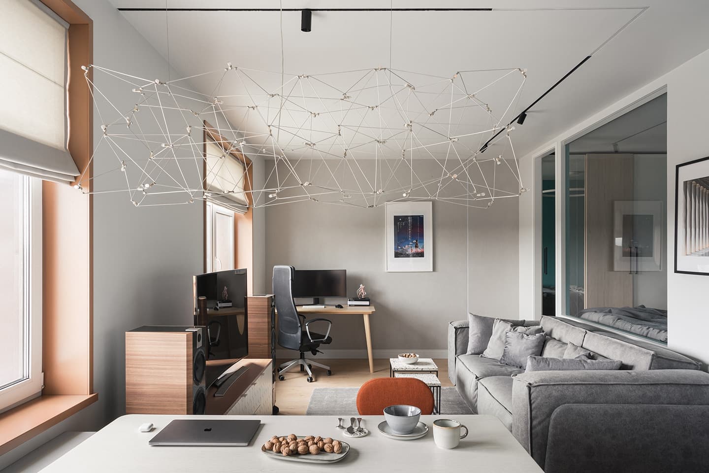 Небольшая квартира с зонированием – проект студии CHI DESIGN