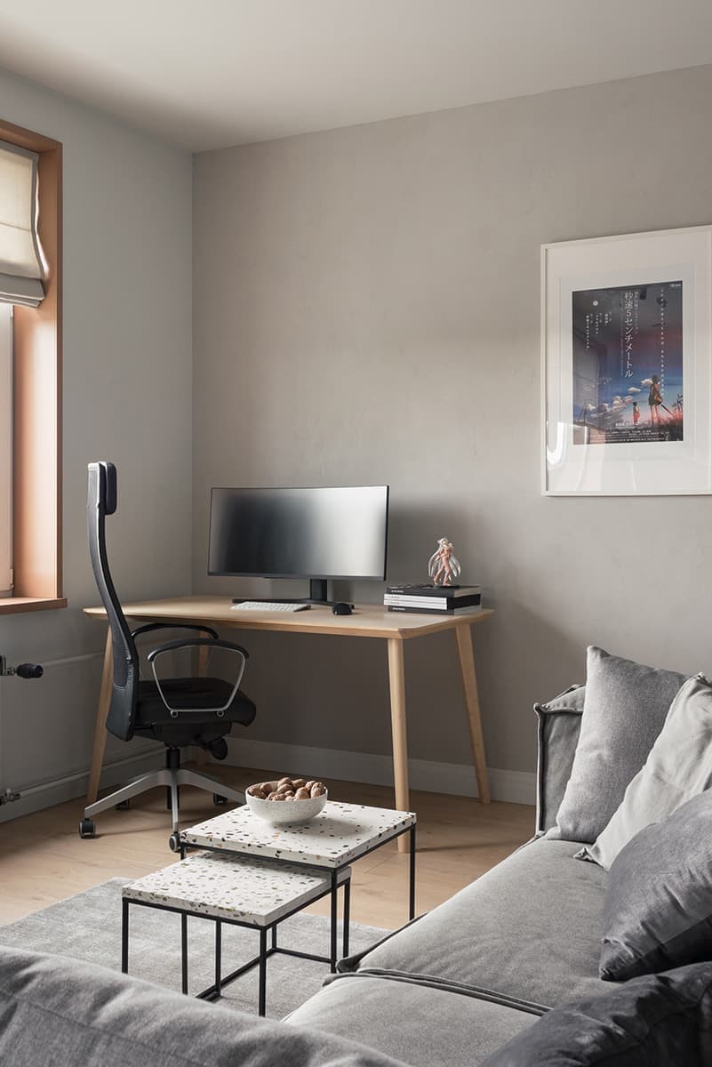 Небольшая квартира с зонированием – проект студии CHI DESIGN