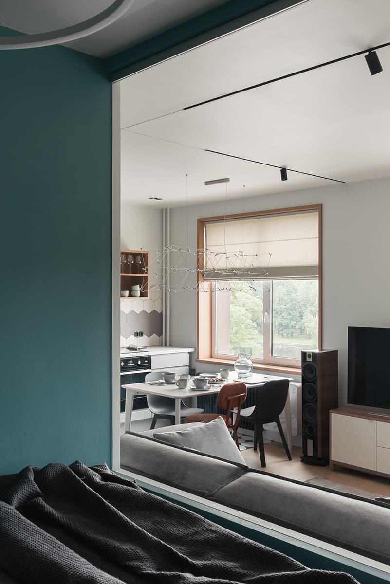 Небольшая квартира с зонированием – проект студии CHI DESIGN