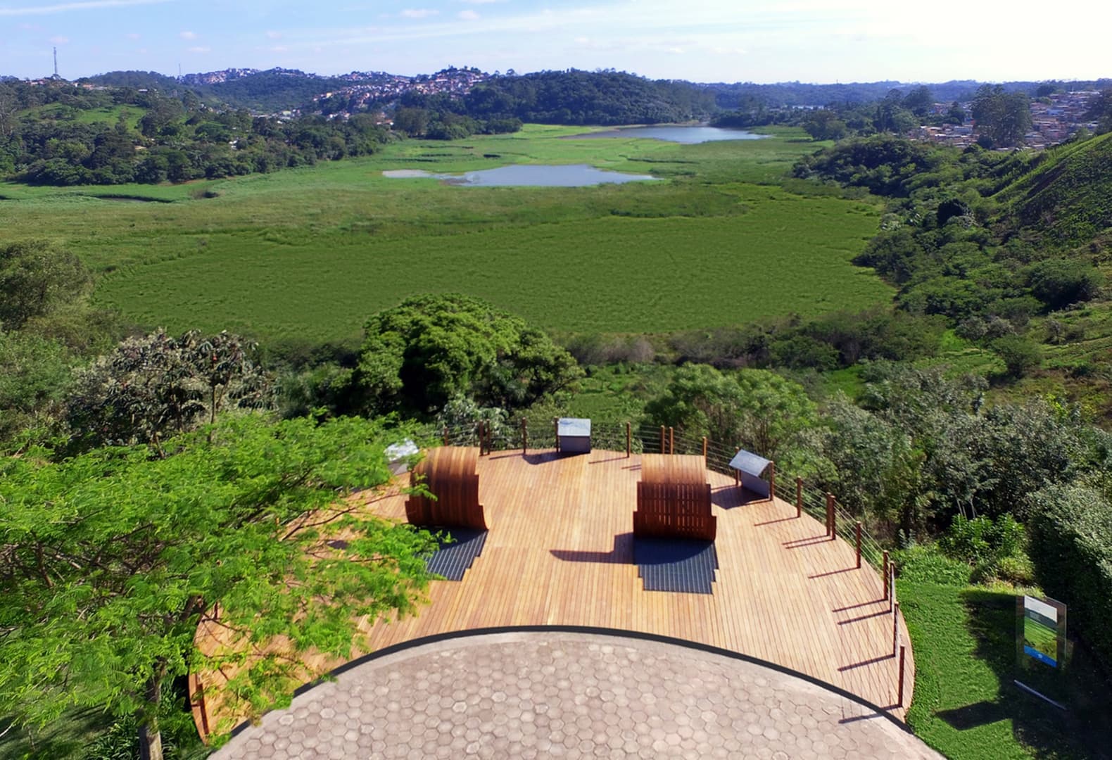 Мемориальный парк дас Сережейрас. Crisa Santos Arquitectos. Isis de Oliveira