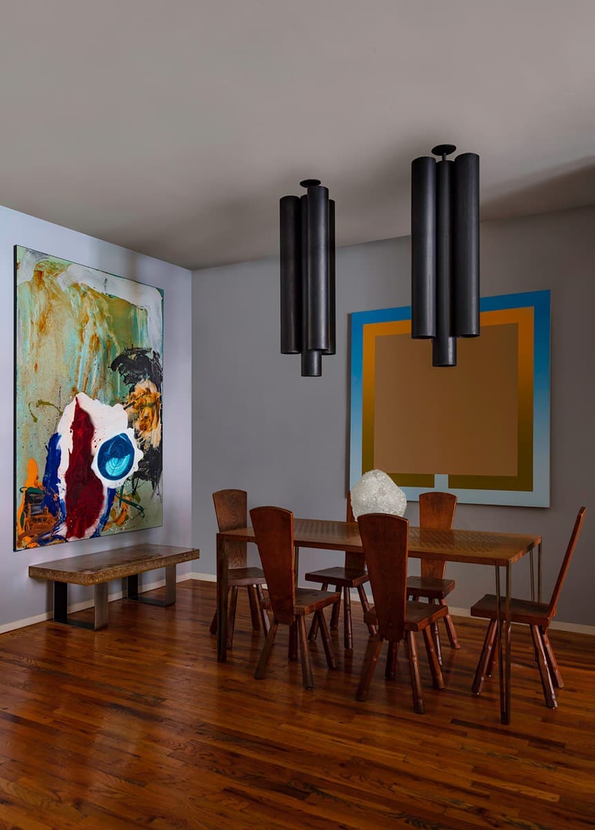 Нью-йоркская квартира с RGB подсветкой – проект дизайнеров Райана Лоусона и Шона Робинса