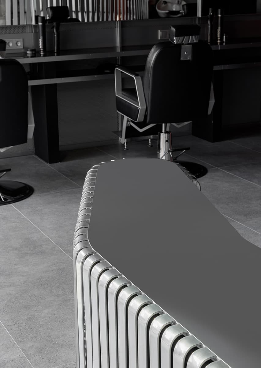 Футуристичная парикмахерская – проект дизайнеров Ольги Яковлевой и Павла Стефанова