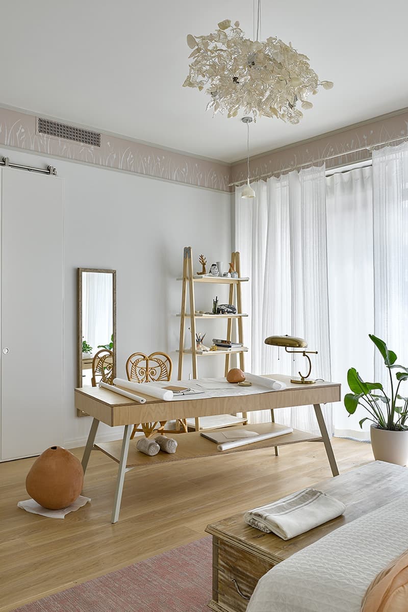 Московская квартира художницы – проект дизайнера Юлии Голавской