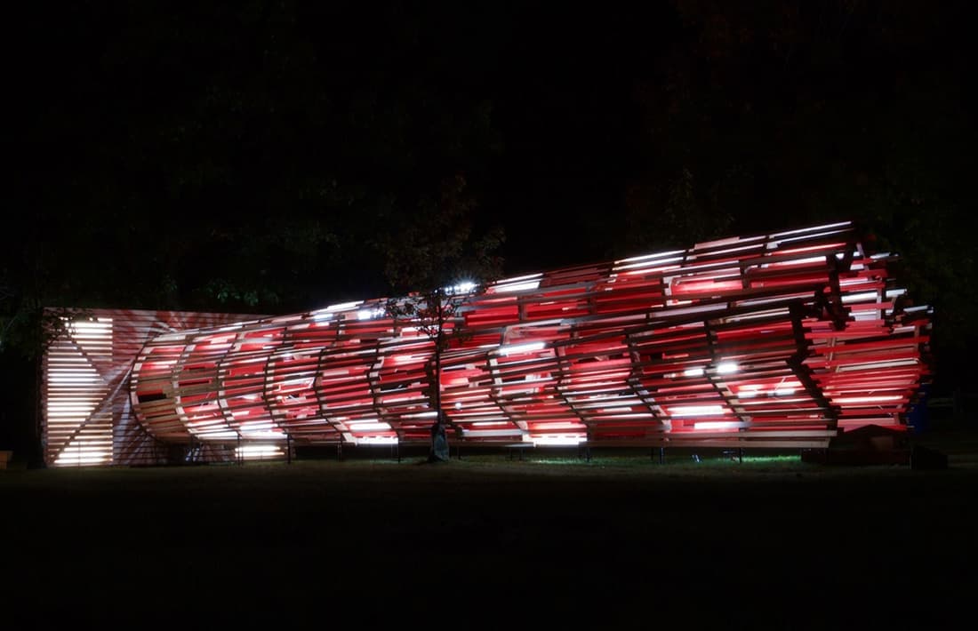 Tunnel Through Time. Hello Wood