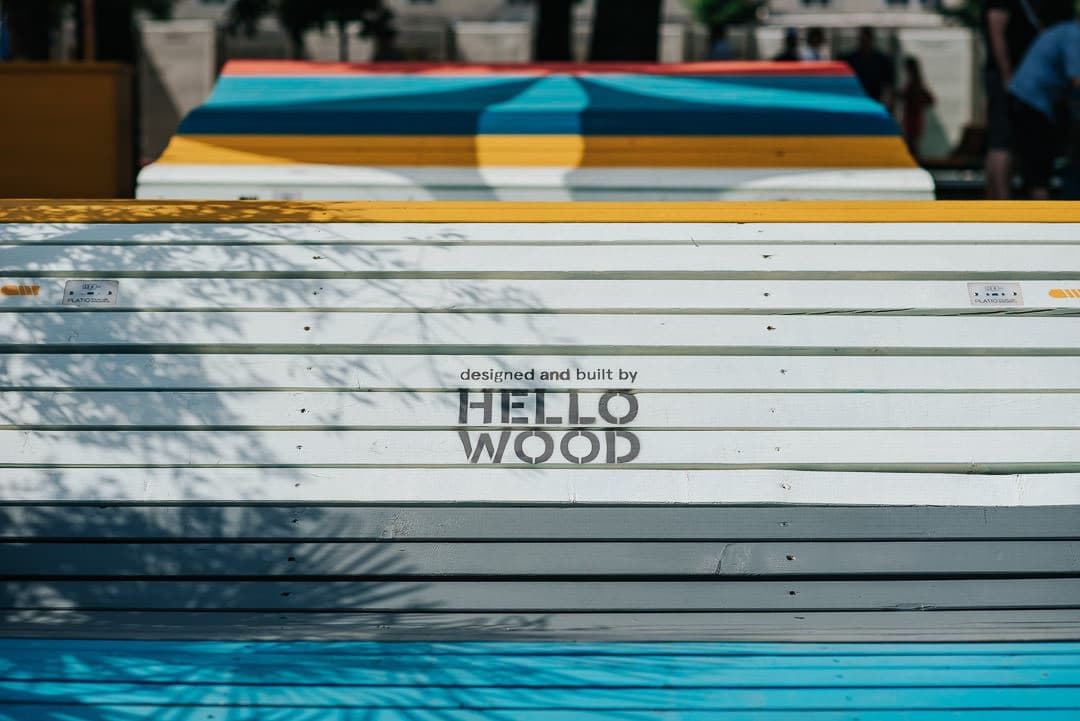 Pop-Up Park 2.0. Hello Wood