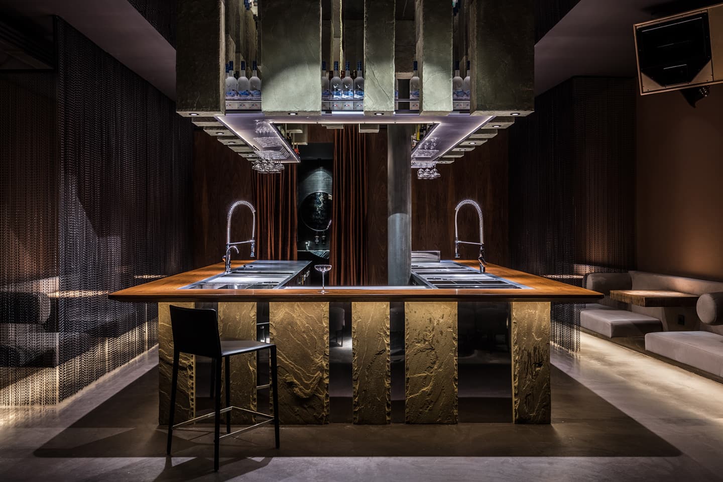Элегантный азиатский ресторан – проект студии Sundukovy Sisters