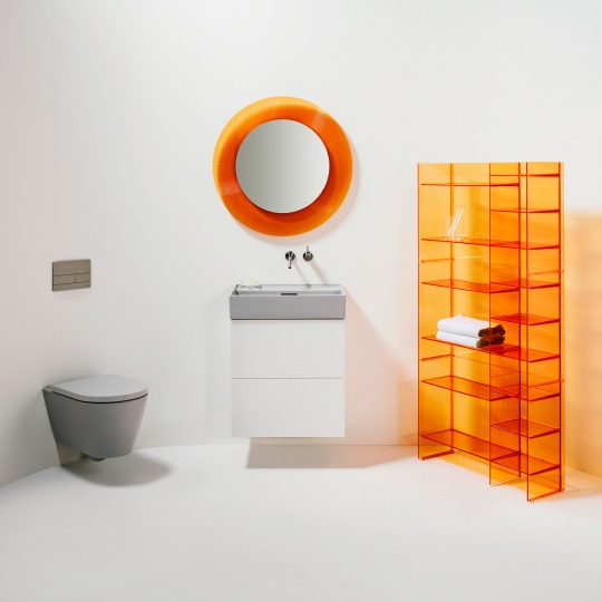 Kartell x Laufen: перезапуск коллекции для ванных комнат