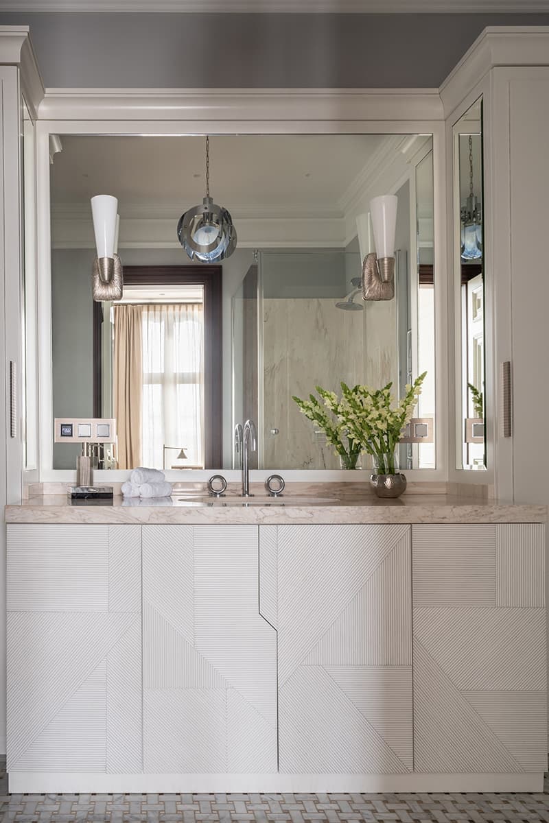 Двухуровневый пентхаус – проект дизайнера Ирины Граве