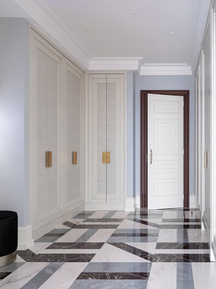 Двухуровневый пентхаус – проект дизайнера Ирины Граве