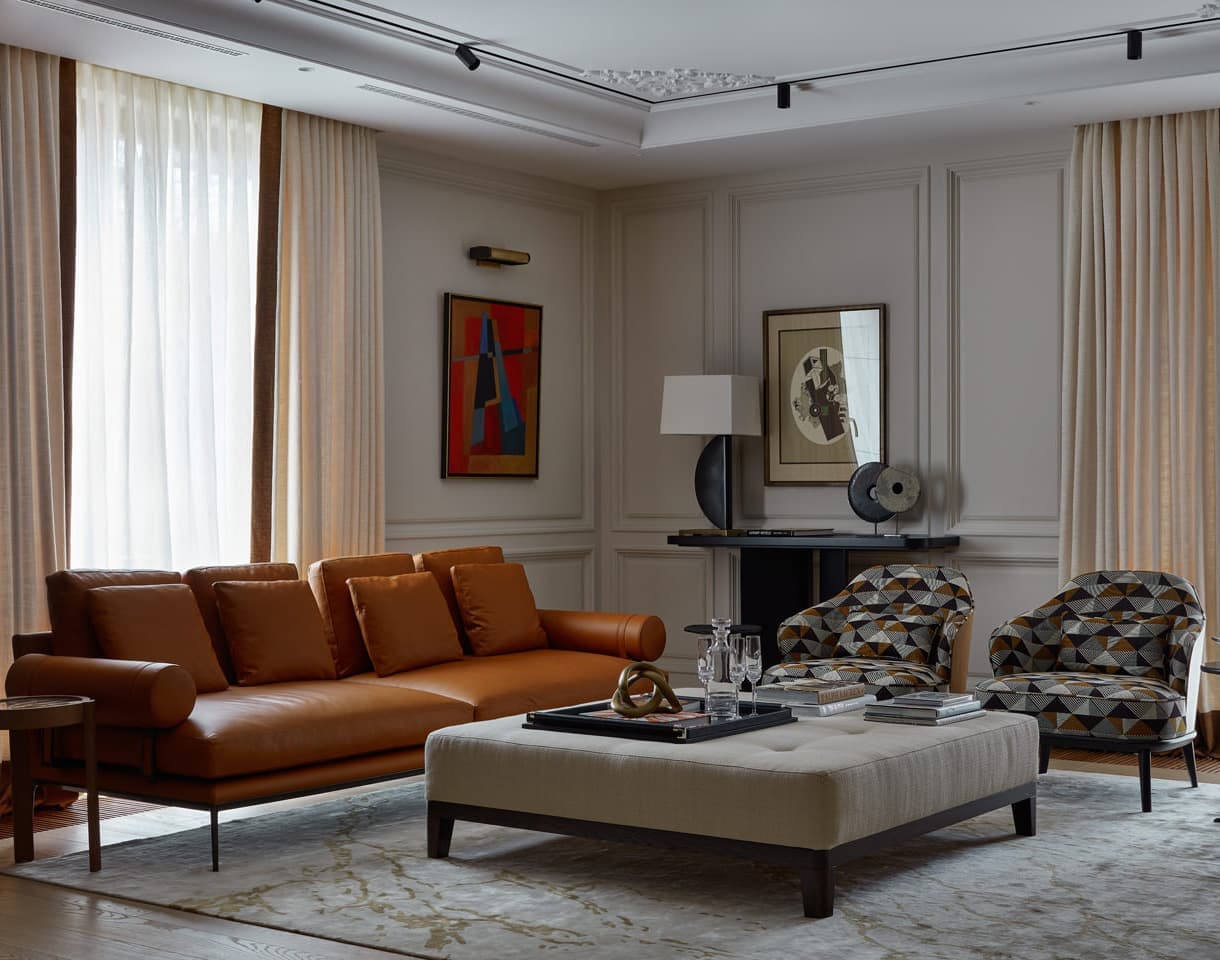 Квартира в современном американском стиле – проект дизайнера Полины Пидцан