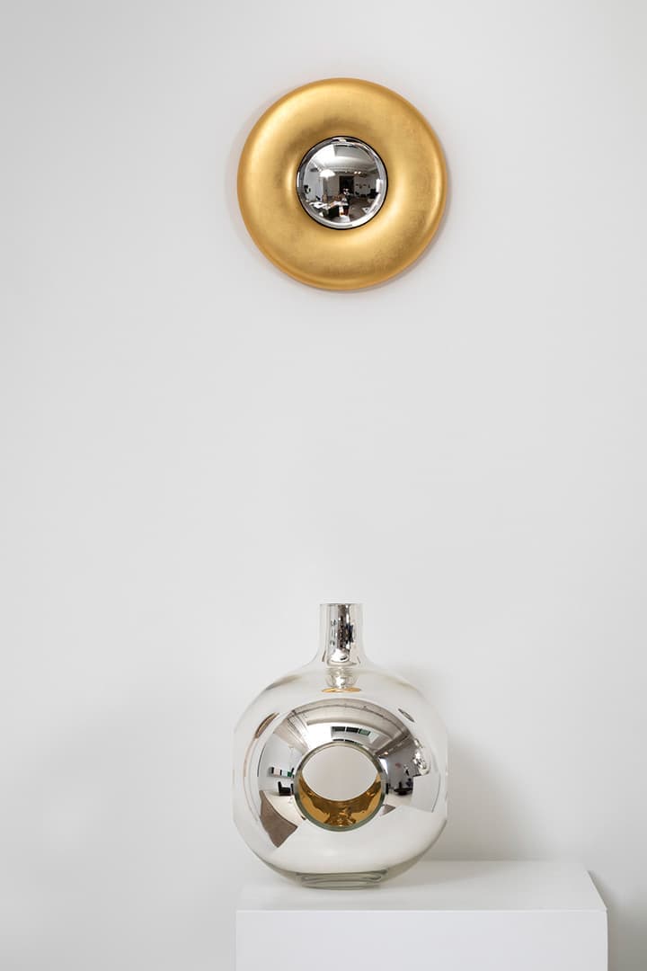 Convex Mirror Vase Single/Multiple. Front